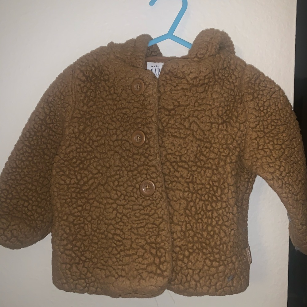 Baby gap furry jacket